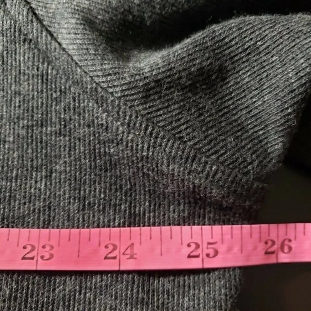 Tasso Elba Mens Gray Heather Knit Full Zip Jacket